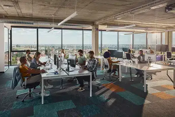 IT office in Denver, CO.